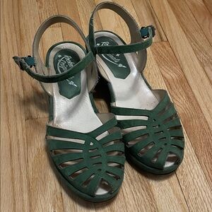 Green suede Rocket Originals